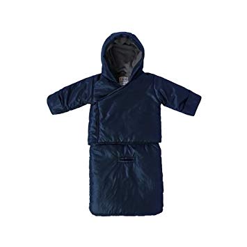 7 A.M. Enfant BagOcoat Jumpsuit Sacs, Midnight Blue, Medium (Discontinued by Manufacturer)