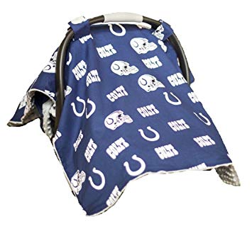 Carseat Canopy (NFL Indianapolis Colts) Baby Infant Car Seat Cover