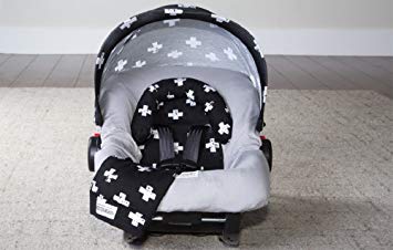 Carseat Canopy Whole Caboodle Jersey Stretch - Ethan