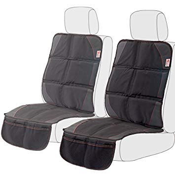 [2-Pack] EZOWare Car Seat/Booster Seat Protector Cover with Storage Organizer Pockets for Child, Infant...