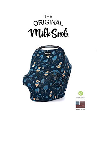 DISNEY COLLECTION The Original Milk Snob Infant Car Seat Cover and Nursing Cover Multi-Use 360°...