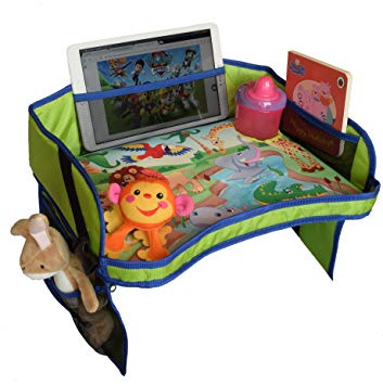 Kids Travel Tray - The Only One Car Seat Travel Tray Guaranteed to Keep Kids Occupied &...