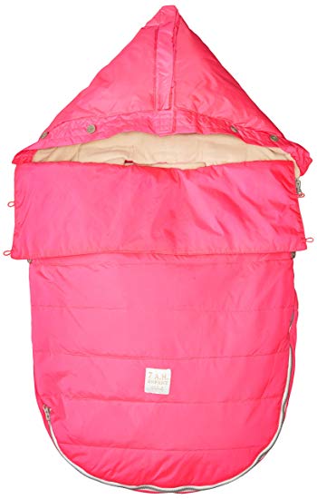 7AM Enfant Bee Pod Baby Bunting Bag for Strollers and Car-Seats with Removable Back Panel, Neon...