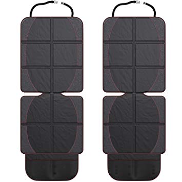 Car Seat Protector by NimNik - Best Heavy Duty Protection for Child Baby Infant Cars Seats (2-Pack)