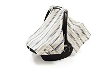 Henry and Bros. Baby Car Seat Covers - Sheer & Lightweight - Cotton Muslin Carseat Canopy -...