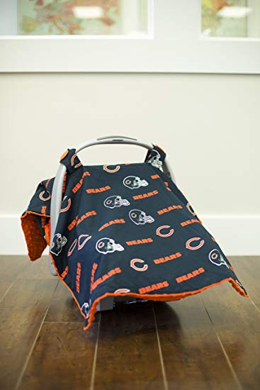 Carseat Canopy (NFL Chicago Bears) Baby Infant Car Seat Cover