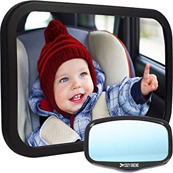 Baby Car Mirror for Back Seat | View Rear Facing Infant in Backseat | CRASH TESTED Best Newborn...